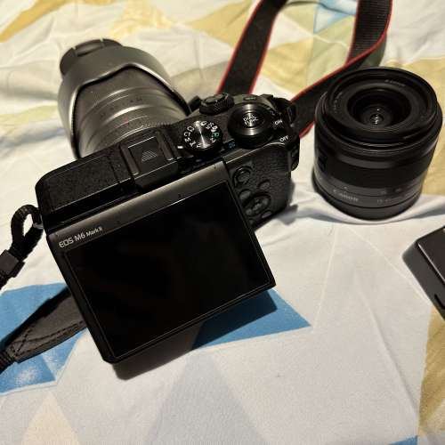 Canon M6 markII + efm 15-45 + viltrox 33 1.4f