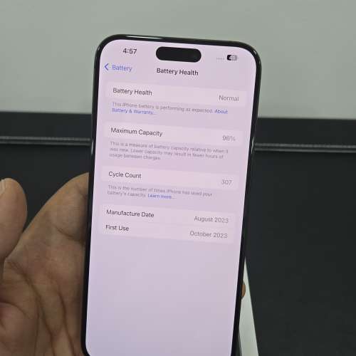 AppleCare+ iPhone 15 Pro Max 512GB 黑色