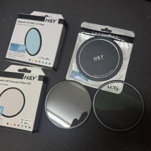 (95mm) H&Y Filter UV + Black mist 1/8  magnetic filter