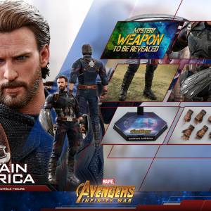 Hot Toys 復仇者聯盟3：無限之戰 Captain America 美國隊長 1/6