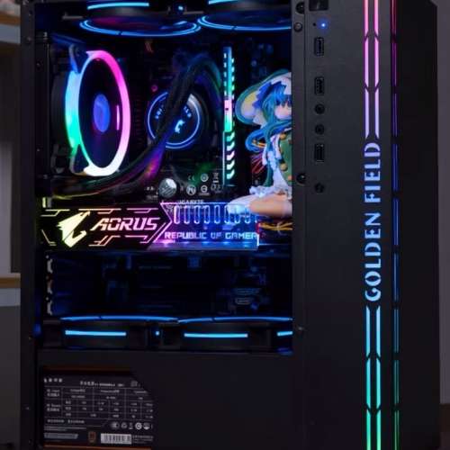 第 10代 Intel® Core™ i7 電競水冷RGB電腦主機，Samsung 三星 870 EVO 2.5" 2TB ...