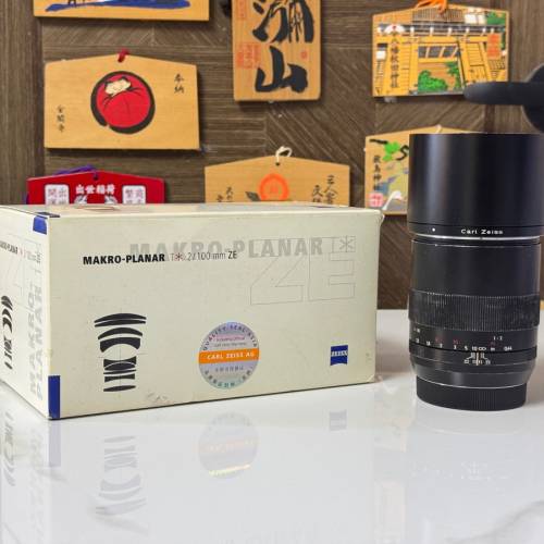 Carl Zeiss ZE 100mm F2 Makro Marco Lens Canon EF Monet