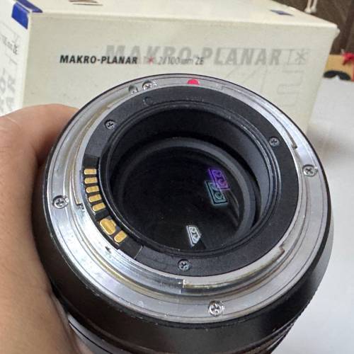Carl Zeiss ZE 100mm F2 Makro Marco Lens Canon EF Monet
