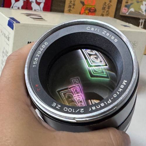 Carl Zeiss ZE 100mm F2 Makro Marco Lens Canon EF Monet