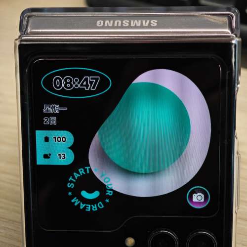 Samsung Flip 5  512GB 粉紫色   99％新