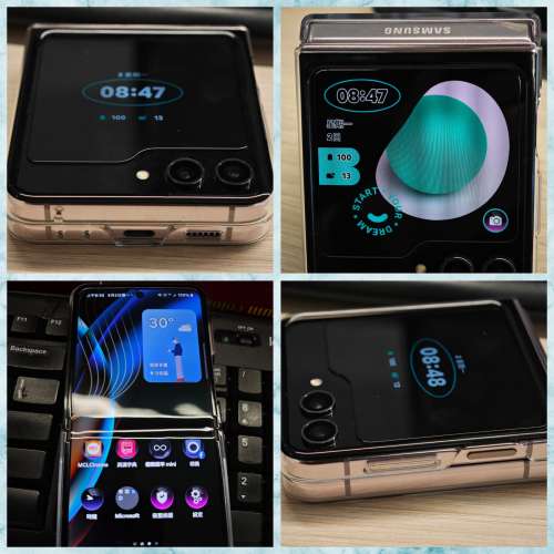Samsung Flip 5  512GB 粉紫色   99％新