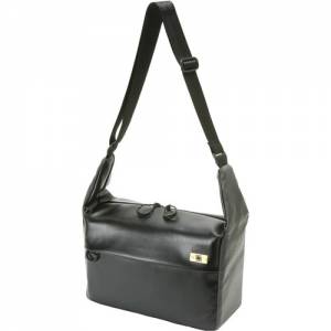 Artisan & Artist Basalt Shoulder Bag (Black/Gray) / (ACAM-BS0002-BKGY)