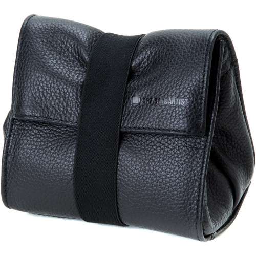 Artisan & Artist ACAM-77 Soft Leather Pouch (Black) / (ACAM-77-BLK)