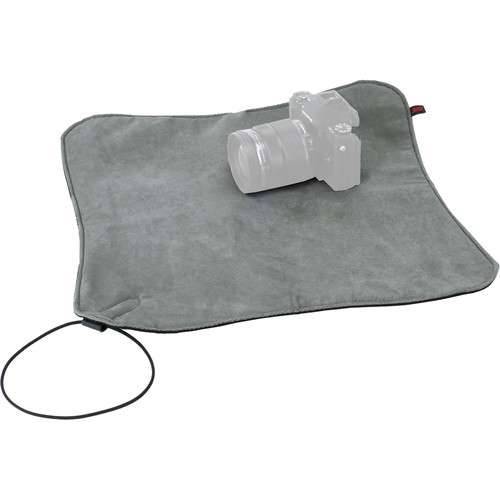 Artisan & Artist Acam 80 Cotton/Leather Camera Wrap (Black/Gray)