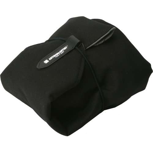 Artisan & Artist Acam 80 Cotton/Leather Camera Wrap (Black/Gray)