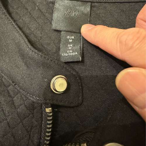 全新 H&M 外套 男裝 中碼 M size 170/100A jacket coat
