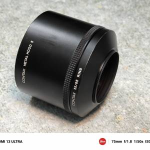 Contax hood 5 and 55/86 step up ring