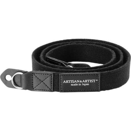 Artisan & Artist ACAM-102 Camera Strap (Black) / (ACAM-102-BLK)