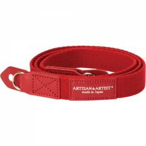 Artisan & Artist ACAM-102 Camera Strap (Red) / (ACAM-102-RED)