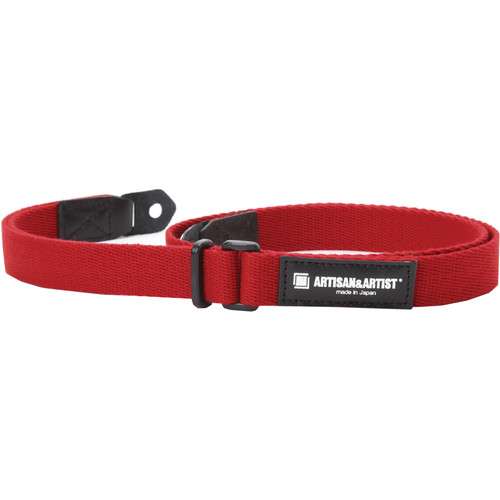 Artisan & Artist ACAM-108 Camera Strap (Red) / (ACAM-108-RED)