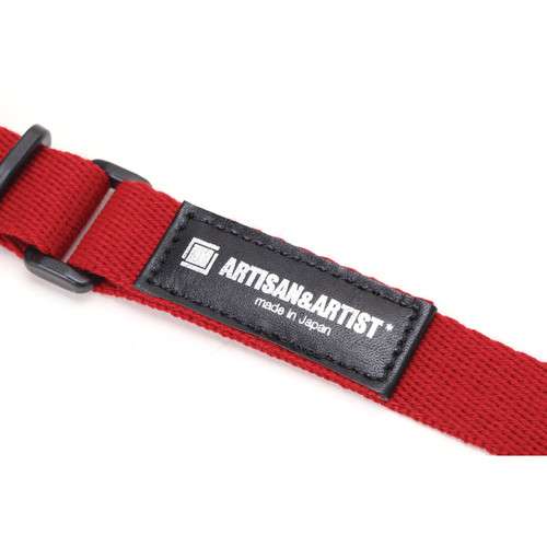 Artisan & Artist ACAM-108 Camera Strap (Red) / (ACAM-108-RED)