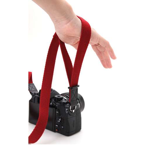 Artisan & Artist ACAM-108 Camera Strap (Red) / (ACAM-108-RED)