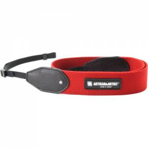 Artisan & Artist Wide Camera Strap (Red) / (ACAM-112A-RED)