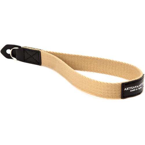 Artisan & Artist ACAM 295 Camera Wrist Strap (Beige) / (ACAM-295-BEG)