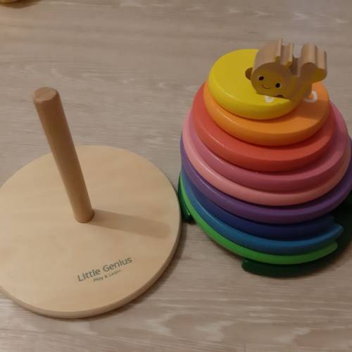 Little Genius 木製小蜜蜂套圈圈