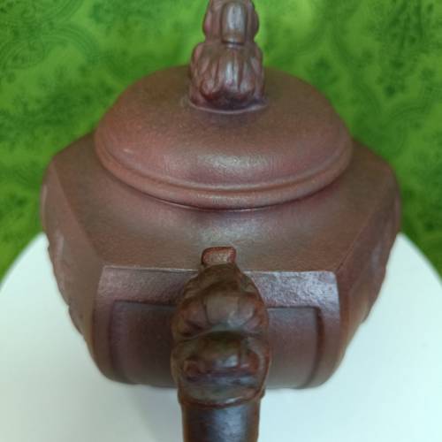 紫砂浮雕四大美人