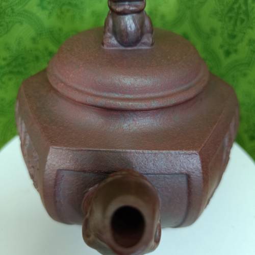 紫砂浮雕四大美人