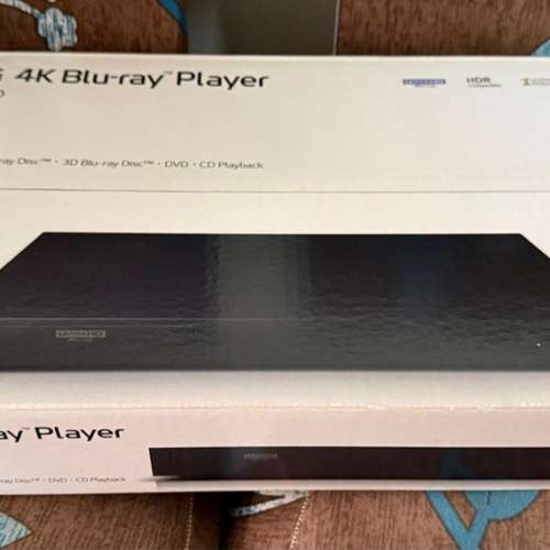 全新未開 LG UBK80 UHD 4K Blu-Ray Player HDR 10 Bluray DVD 4K 超高清藍光光碟播...