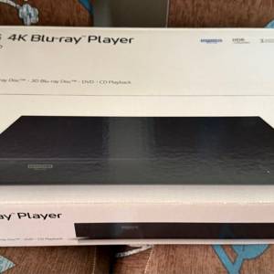 全新未開 LG UBK80 UHD 4K Blu-Ray Player HDR 10 Bluray DVD 4K 超高清藍光光碟播...