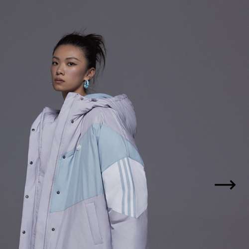 全新Adidas，羽絨褸