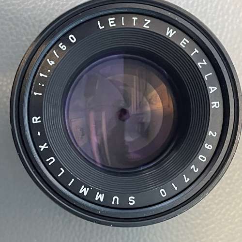 Leica Leitz Wetzlar lens 3-cam Summilux-R 1:1.4/50