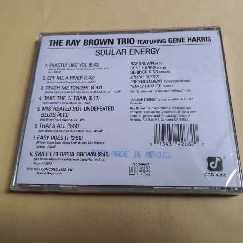 THE RAY BROWN TRIO