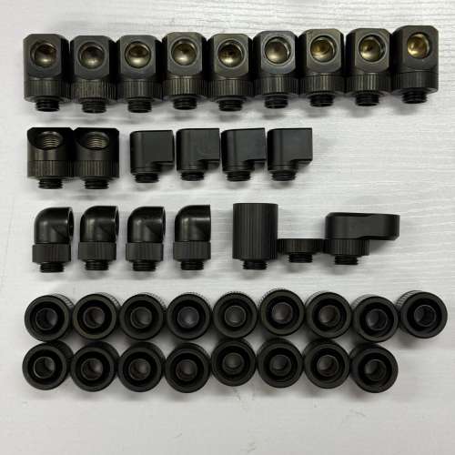 EK-Quantum Torque 10/16軟管水冷fitting 90度頭 45度頭 延長頭等等