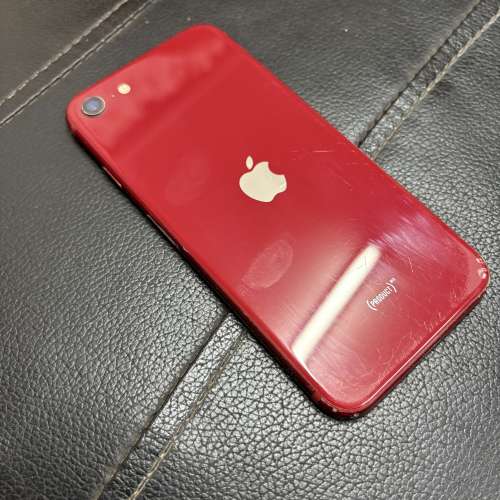 特價出售IPHONE SE3 第三代 64gb正面玻璃面破裂 70%新