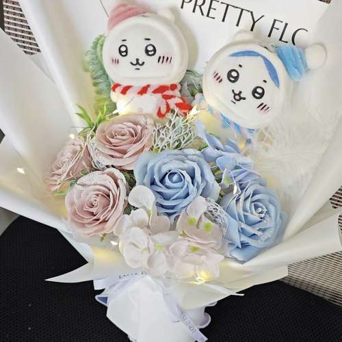 《獨家正版_職業花藝師主理》淨係對公仔代購賣$2xx🌟白色聖誕🎄《兩小無猜》🥰 變...