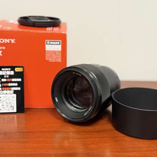行貨Sony FE 85mm F1.8 全新狀態