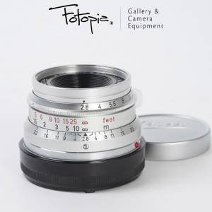 || Leica Summaron-M 35mm F2.8 - Silver (Like New Condition) ||