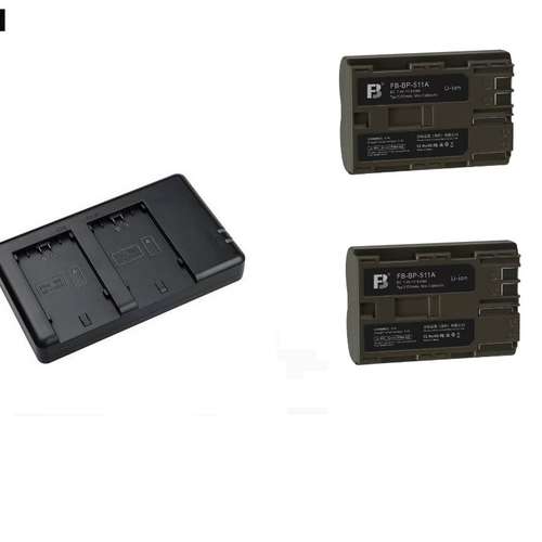 FB灃標 CANON BP-511 Lithium-Ion Battery Pack 代用鋰電池 (7.4V, 1350mAh)