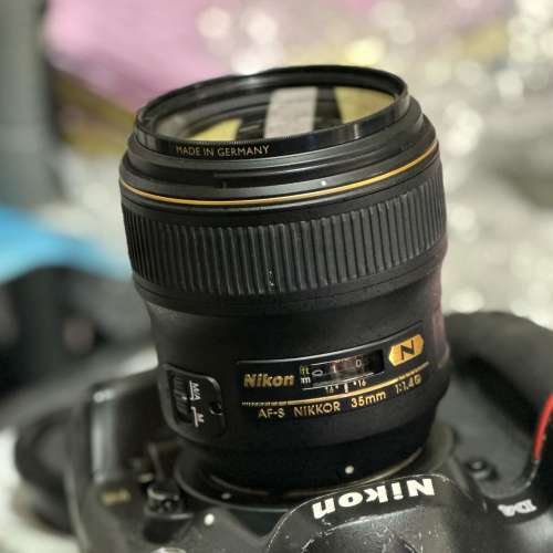 Repair Cost Checking For Nikon AF-S NIKKOR 35mm f/1.4G 抹鏡清潔維修報價參考