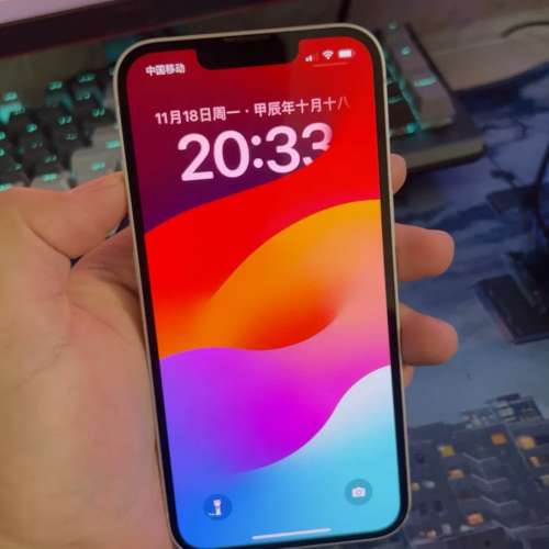 Apple iPhone 13 512G  5G 功能全部正常運作，電池效能86 %，電池良好，已貼貴價玻...