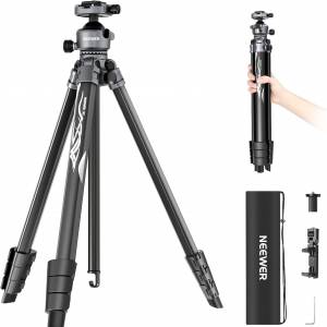 NEEWER LITETRIP LT07 156.5cm Aluminum Travel Tripod