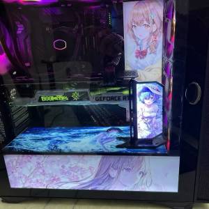 第 11代 Intel® Core™ i9 處理器 台式水冷RGB電競電腦主機 ，高配16G 記憶體，電...
