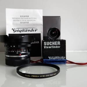 Voigtlander 12mm F5.6 Aspherical II Leica M mount連12mm viewfinder