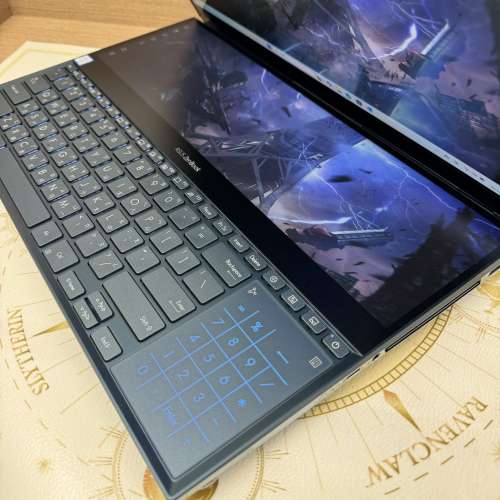 (15寸雙mon機王荃灣實體店)ASUS Zenbook/i9-9980HK/16,32GB Ram /512GB,1TB SSD/雙...