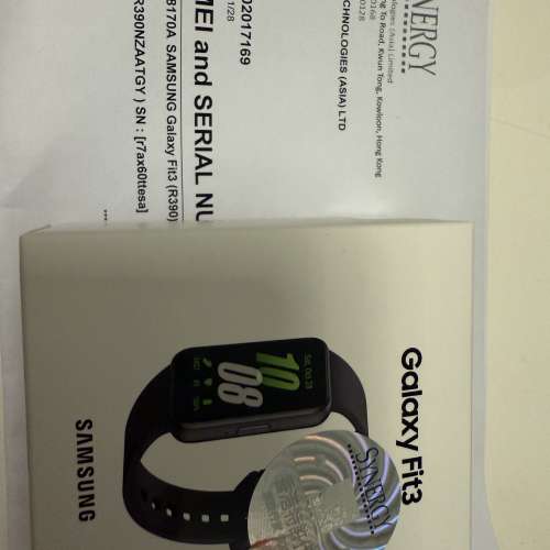 全新 香港行貨 Samsung Galaxy Fit 3 灰黑色