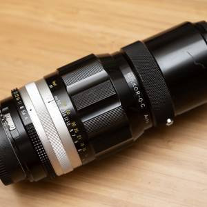 Nikon Nikkor-QC auto 200mm f4 已改原廠Ai mount FM2 FM3A Z6 Z7 ZF