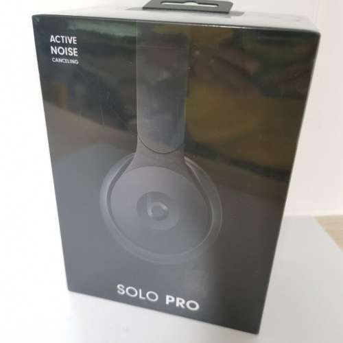 蘋果行貨 Beats Apple Solo Pro wireless Active noise canceling headphone全新黑...