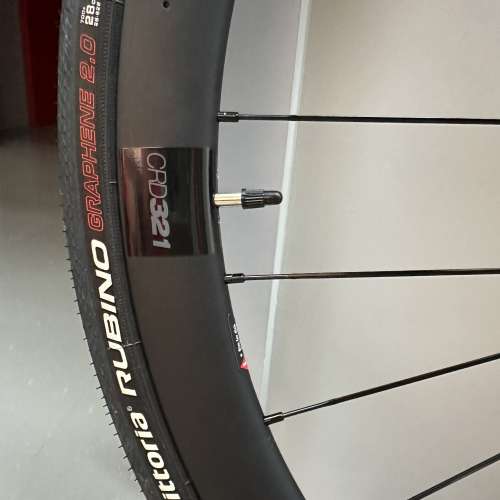 CRD321 碳纖輪組（BMC Roadmachine 2022跟成車輪組）