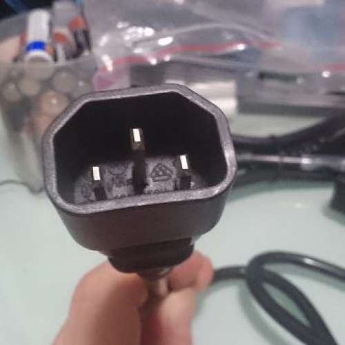 全新優質 C13 C14 (公乸頭、延長線) 1米長電源線 Power Cord