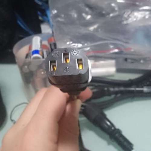 全新優質 C13 C14 (公乸頭、延長線) 1米長電源線 Power Cord