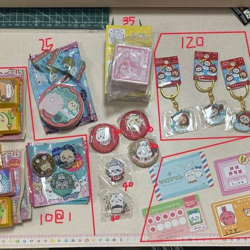 CHIIKAWA ちいかわ ナガノのくま JOKE BEAR 公仔 袋 雜項